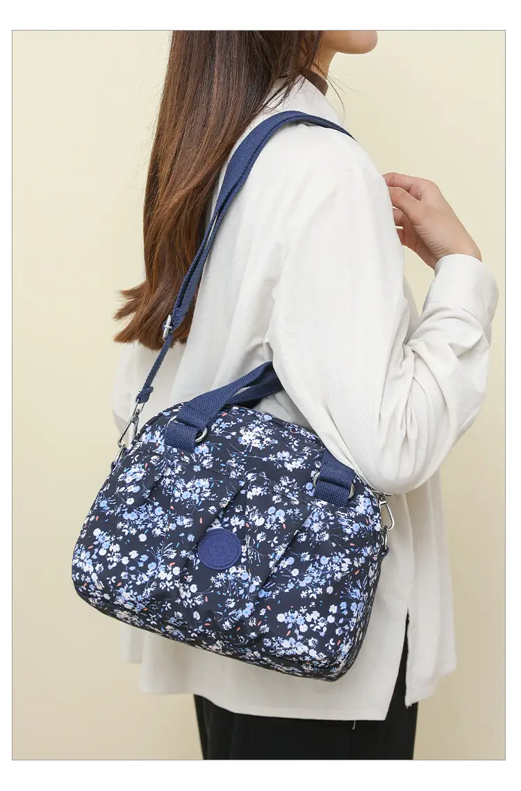 Women Printed Nylon Shoulder Bag Autumn 2024 — feature 35