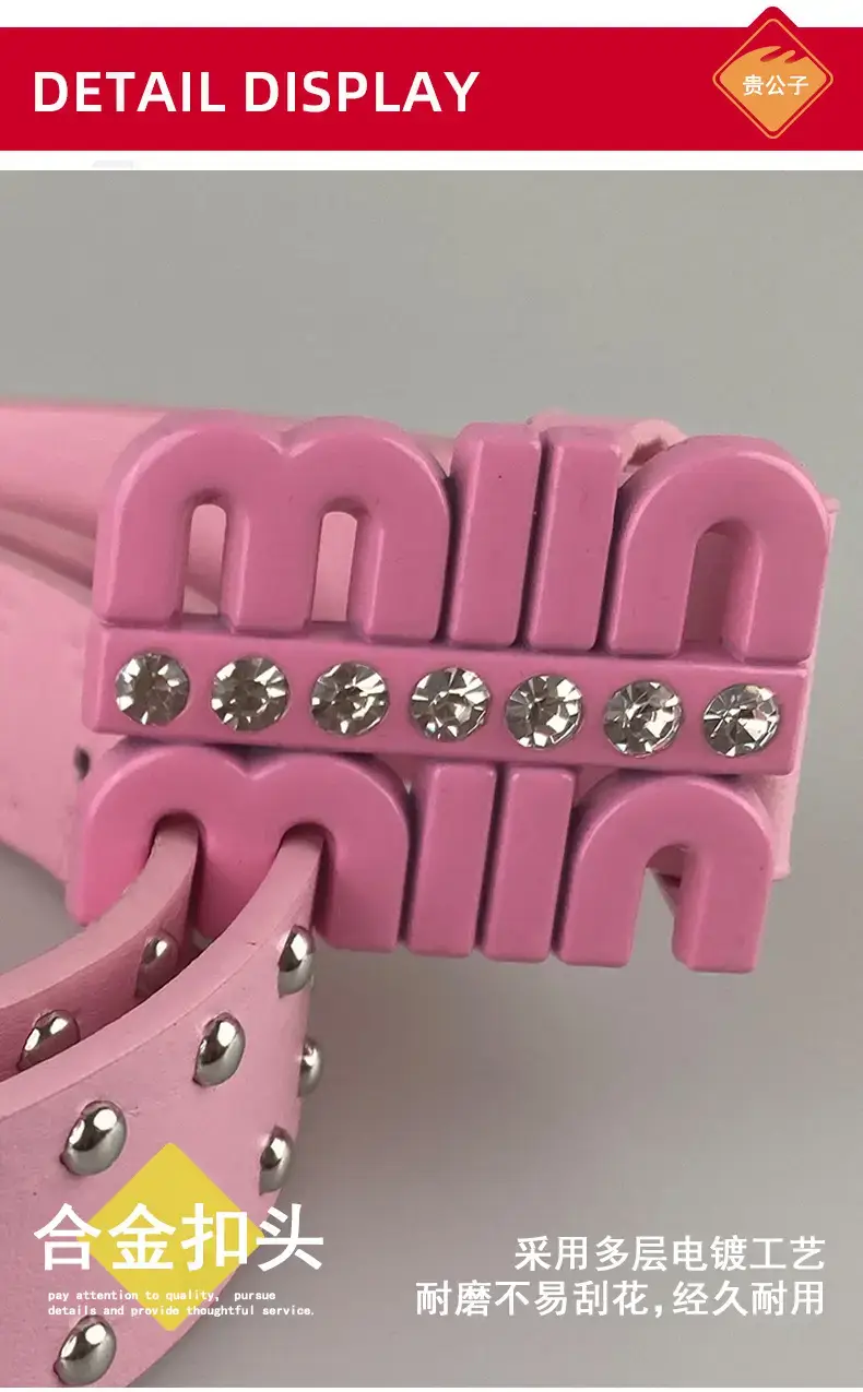 Black Rhinestone Belt for Women — feature 13