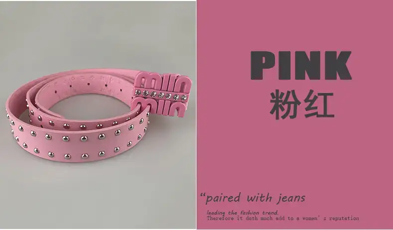 Black Rhinestone Belt for Women — feature 20