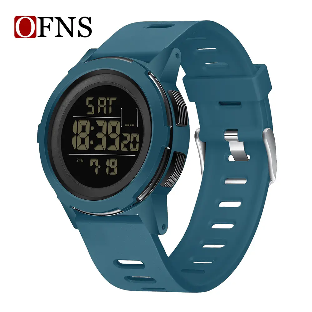 Ofns Digital Watch White 21:59 Display - Image 4