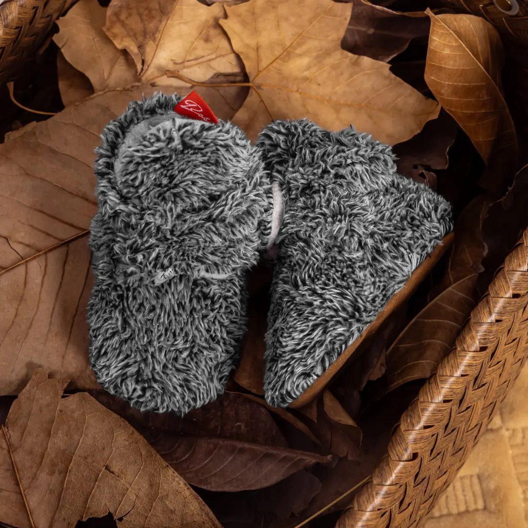 2024 Spring and Autumn New Baby Socks Shoes Plush Non-slip Soft Bottom Baby Toddler Shoes Warm Velcro Shoes — feature 10