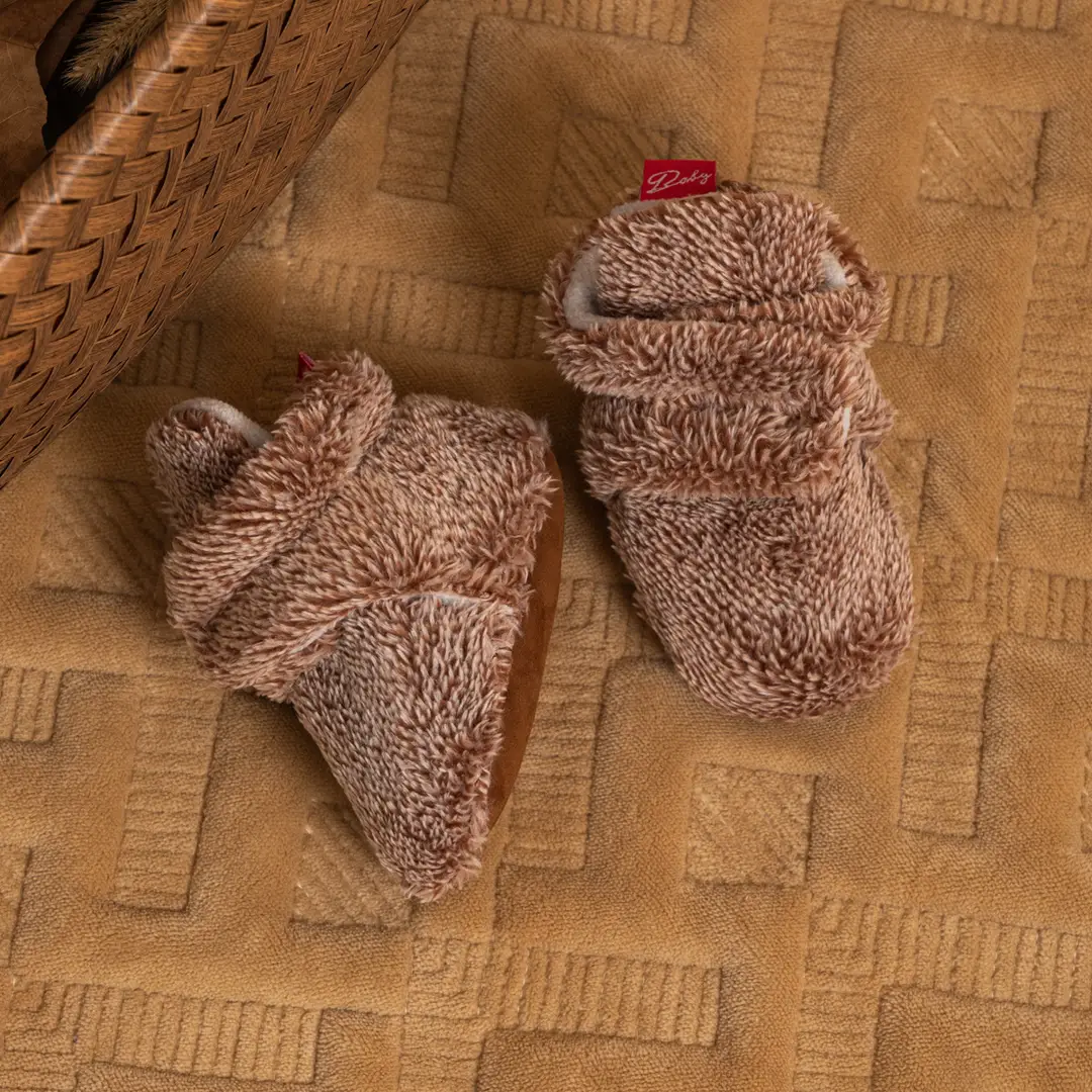 2024 Spring and Autumn New Baby Socks Shoes Plush Non-slip Soft Bottom Baby Toddler Shoes Warm Velcro Shoes — feature 22