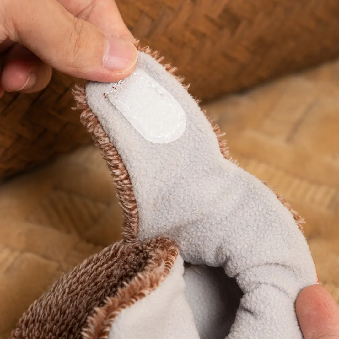 2024 Spring and Autumn New Baby Socks Shoes Plush Non-slip Soft Bottom Baby Toddler Shoes Warm Velcro Shoes — feature 26
