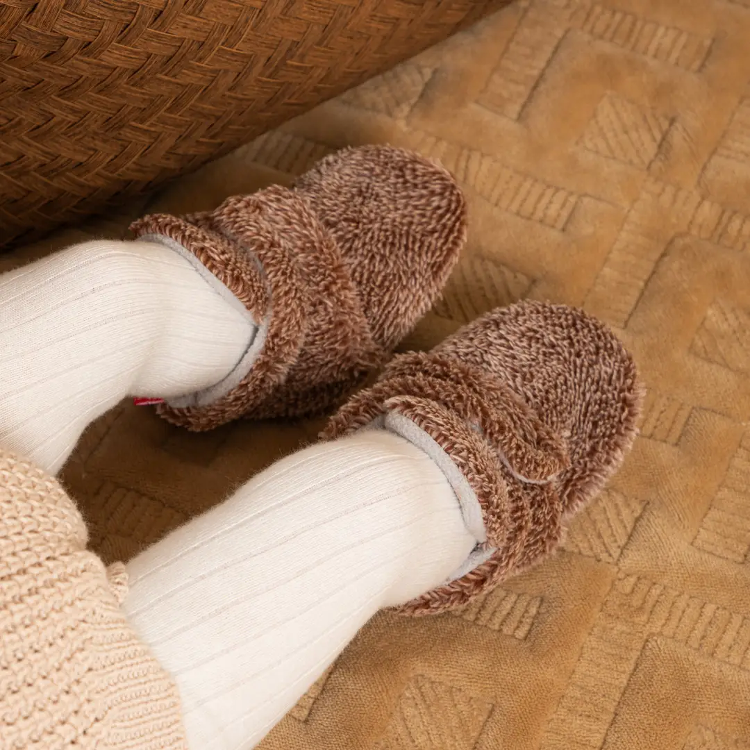 2024 Spring and Autumn New Baby Socks Shoes Plush Non-slip Soft Bottom Baby Toddler Shoes Warm Velcro Shoes — feature 27