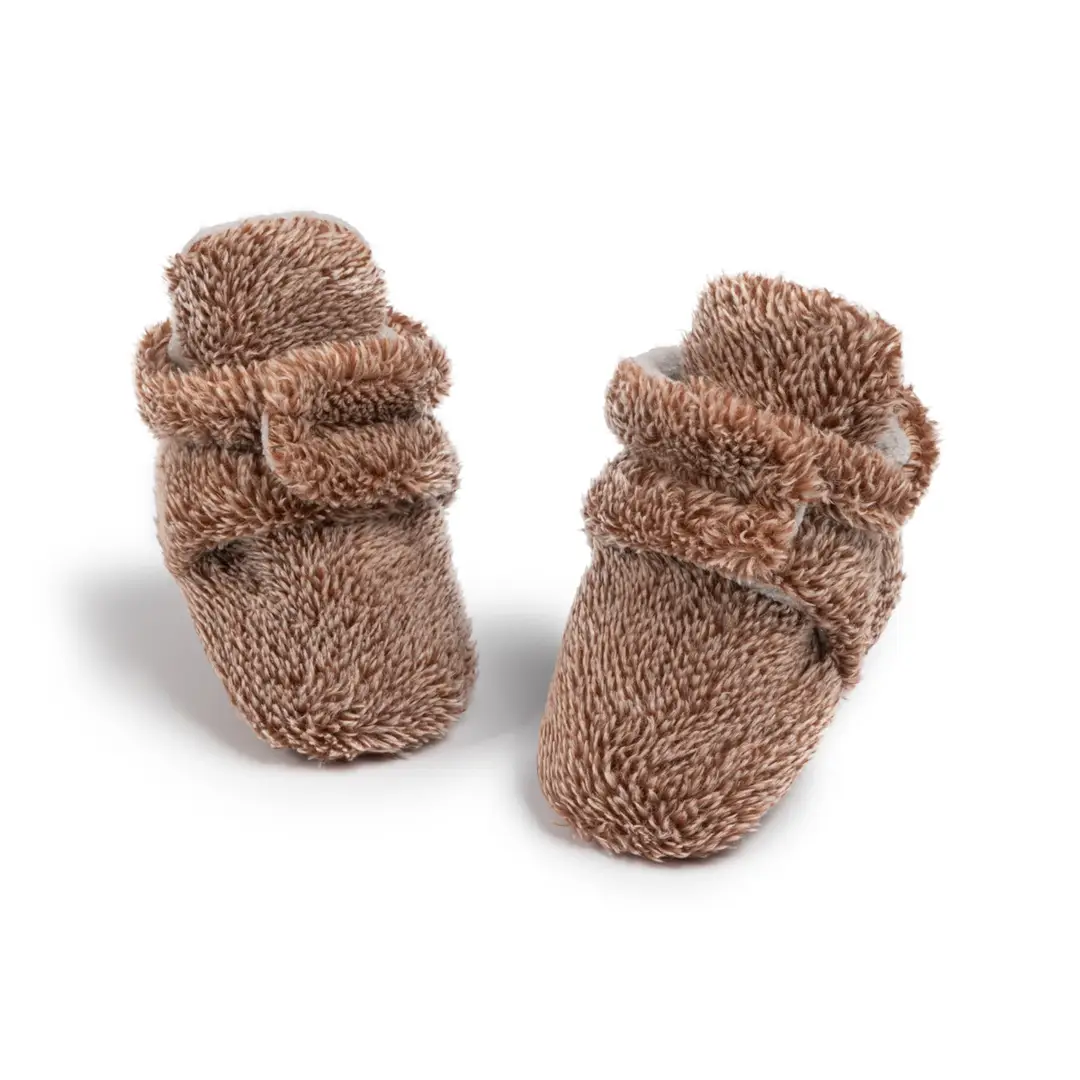 2024 Spring and Autumn New Baby Socks Shoes Plush Non-slip Soft Bottom Baby Toddler Shoes Warm Velcro Shoes — feature 29
