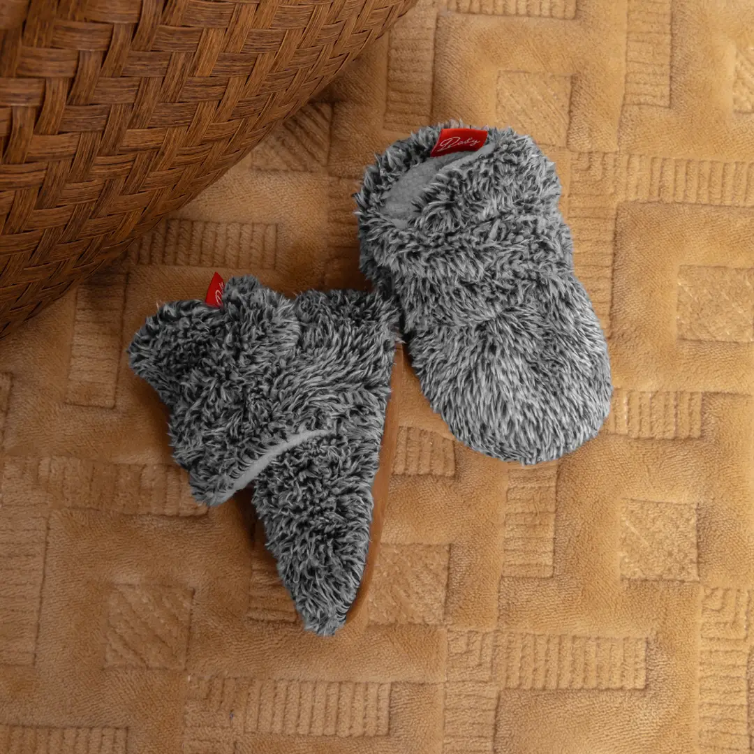 2024 Spring and Autumn New Baby Socks Shoes Plush Non-slip Soft Bottom Baby Toddler Shoes Warm Velcro Shoes — feature 9