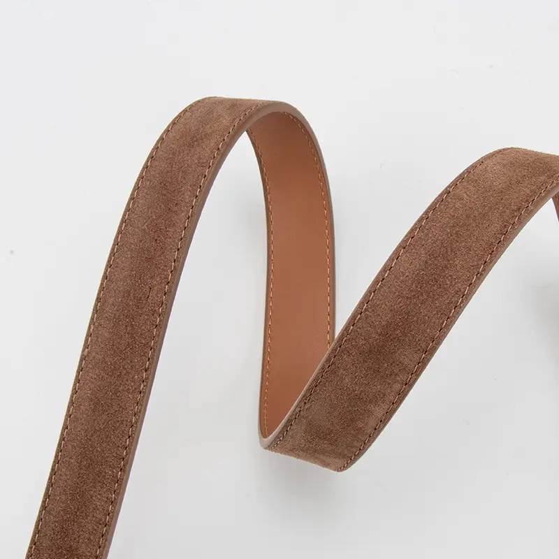 Genuine Leather Women's Belt Anti-Velvet Retro Style All-Match - Image 16