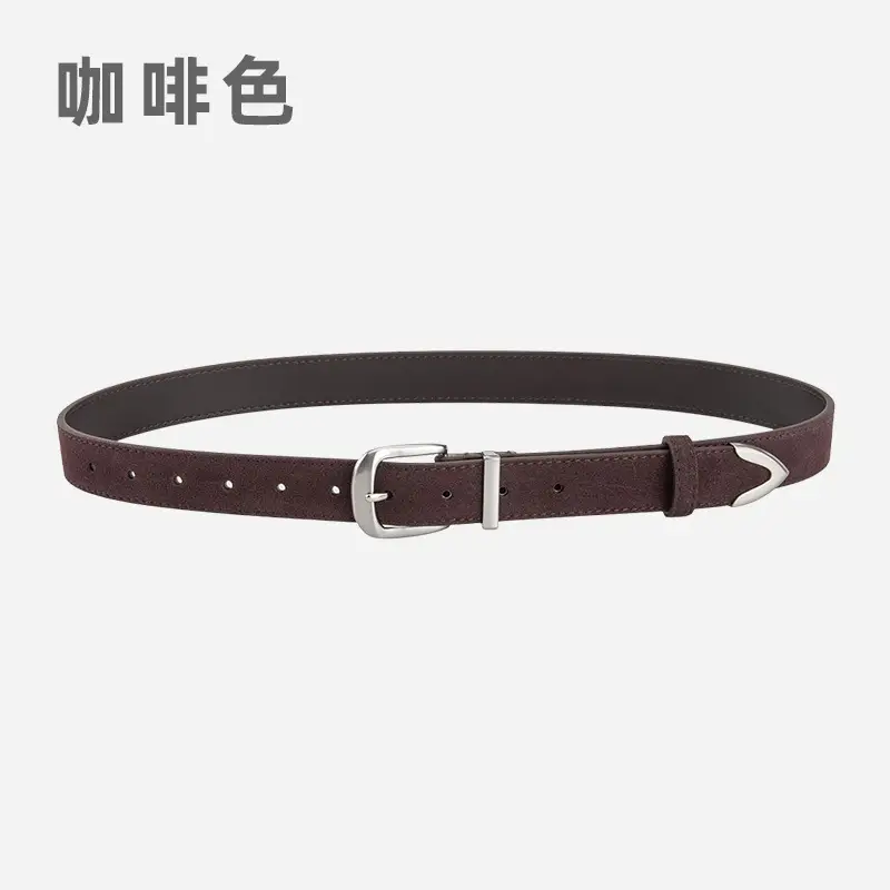 Genuine Leather Women's Belt Anti-Velvet Retro Style All-Match - Image 5