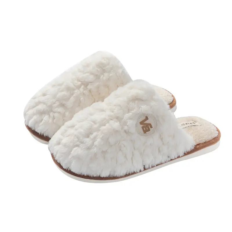Cixi Cotton Slippers Spring and Autumn Men's Winter Home Indoor Non-slip Home Warm Couple's Winter Fur Plush Men - Image 10