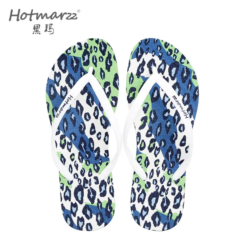 Hotmarzz Heima Women's Flip-Flops Anti-Slip PVC Slippers Bathroom Home Flip-Flops for Outer Wear - Image 7