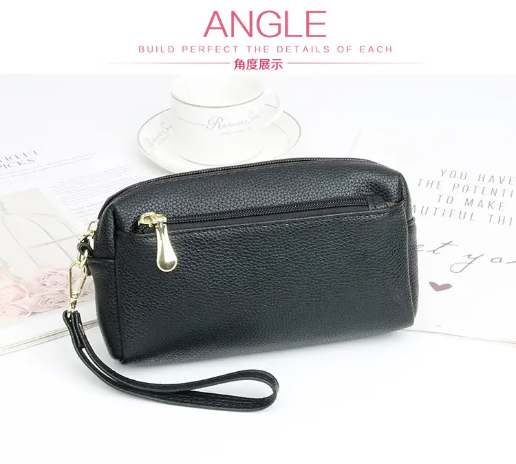 Blue Women's Cosmetic Phone Purse with Strap — feature 12