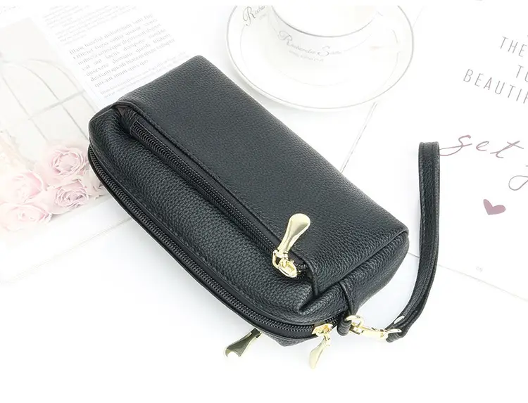 Blue Women's Cosmetic Phone Purse with Strap — feature 16