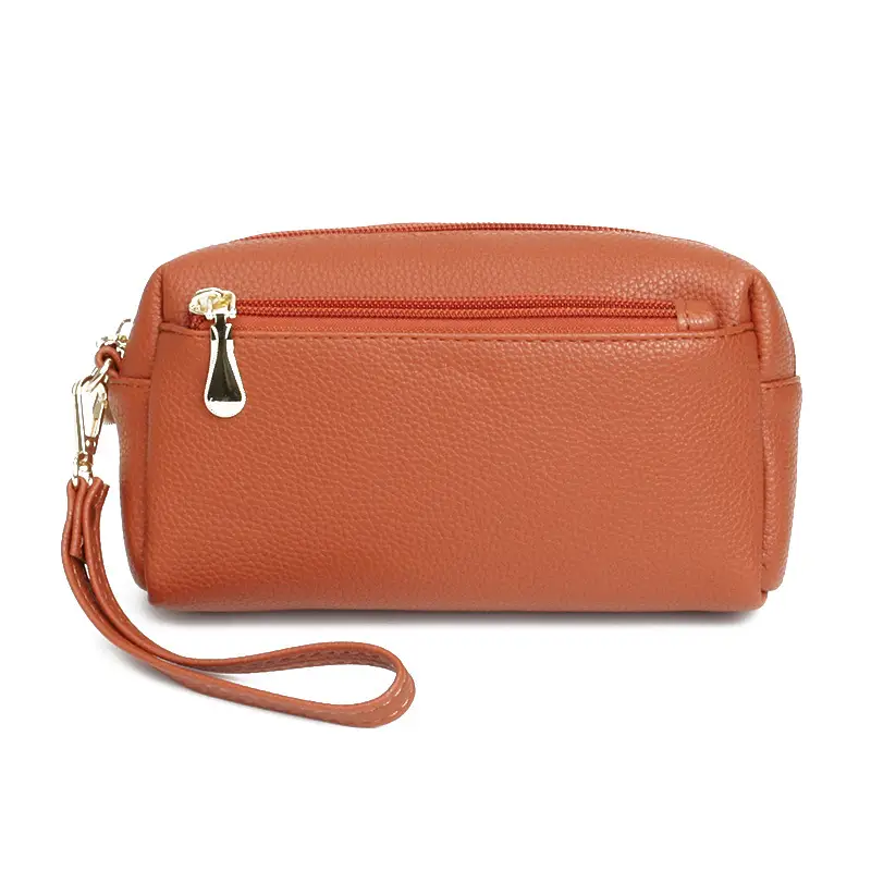 Blue Women's Cosmetic Phone Purse with Strap - Image 4