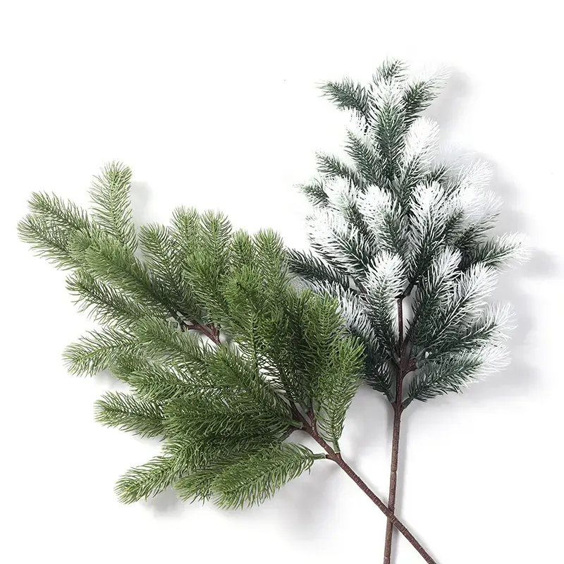 Christmas Pine Branches Pe Branches Decorations Wholesale - Image 5