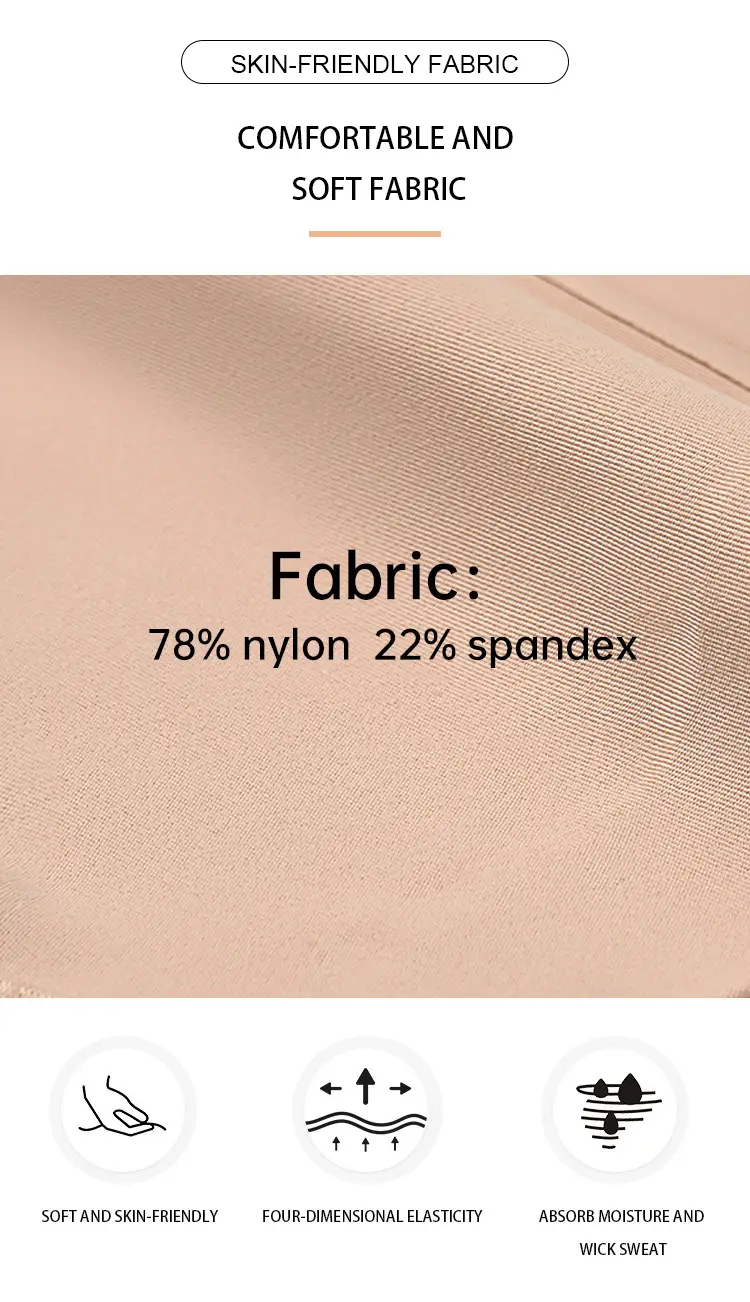 FASHION Seamless Cross-Layer Sports Bra White Beige — feature 3