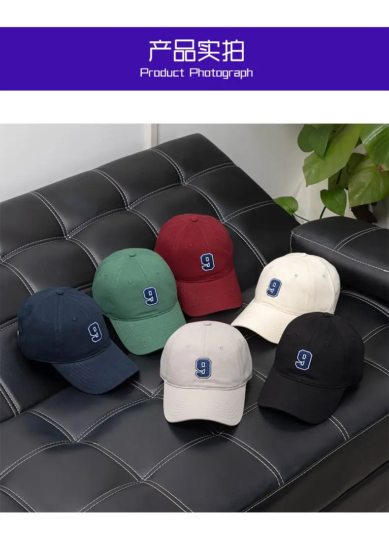 2024 Blue Baseball Cap with Logo for Men Women — feature 10
