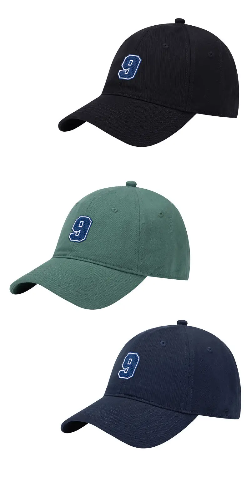 2024 Blue Baseball Cap with Logo for Men Women — feature 4