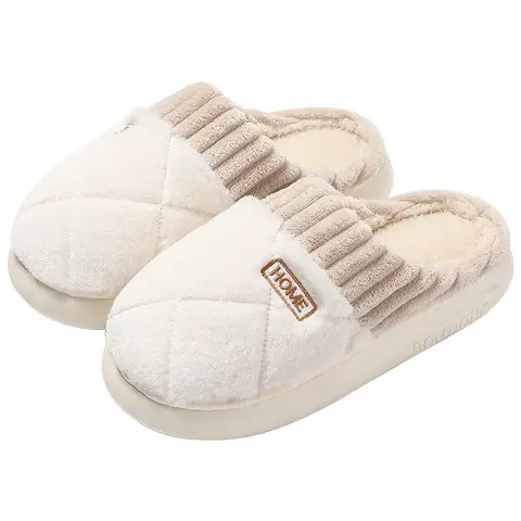 Cotton Slippers for Men in Autumn and Winter for Couples Home Indoor Home Warm Thick-Soled Non-Slip Plush Men's Slippers Winter Wholesale - Image 8