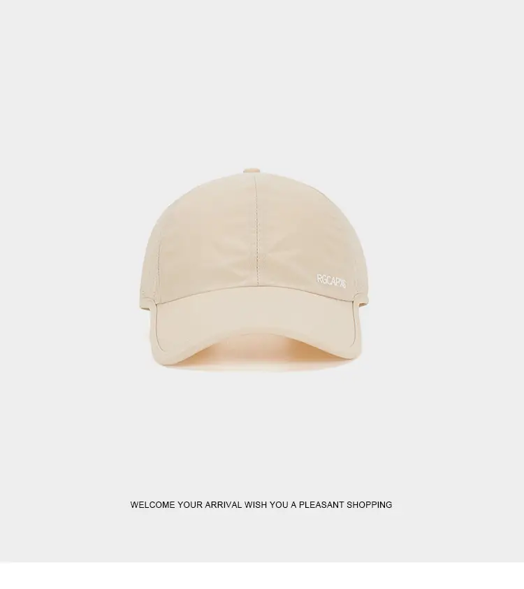 Men's White Breathable Baseball Cap Summer — feature 13