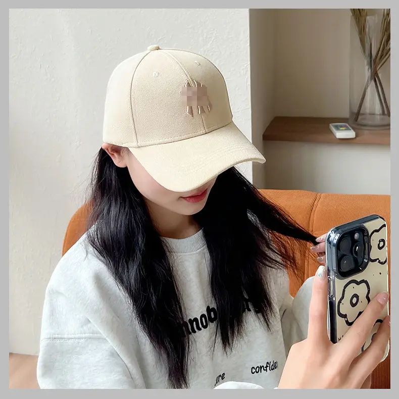 Korean Letter Embroidered Baseball Cap for Women — feature 17
