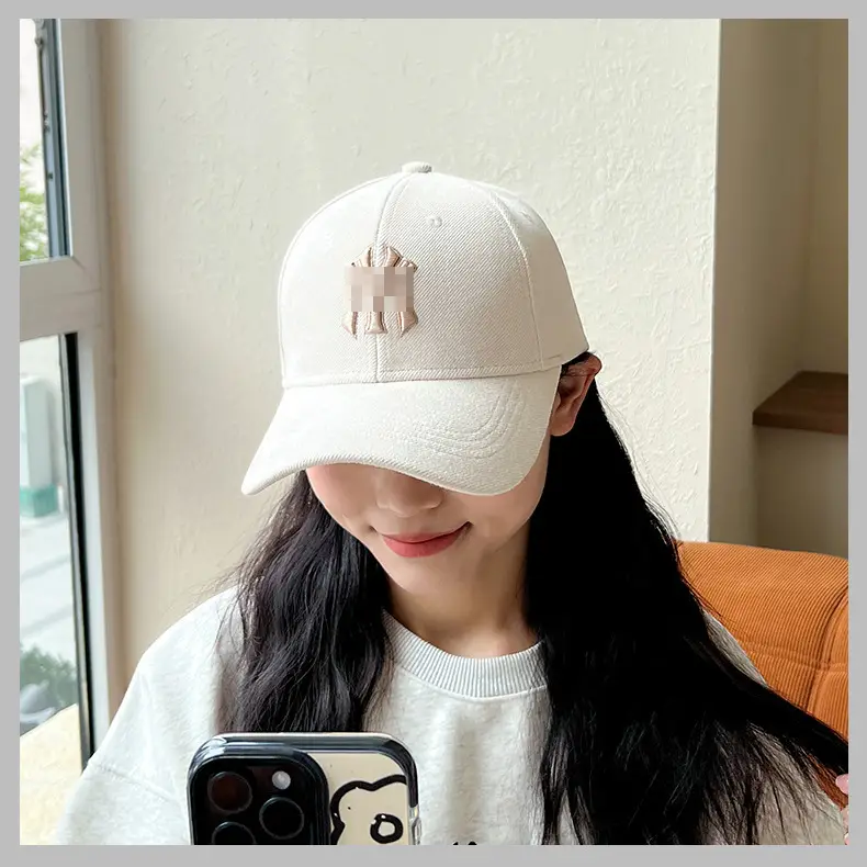 Korean Letter Embroidered Baseball Cap for Women — feature 18