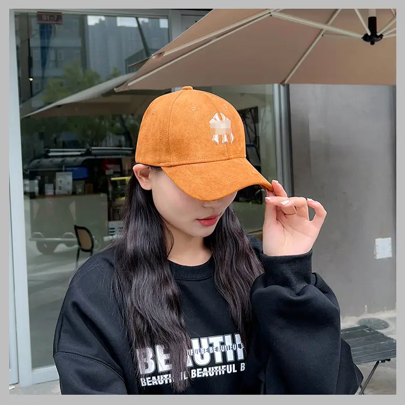 Korean Letter Embroidered Baseball Cap for Women — feature 22