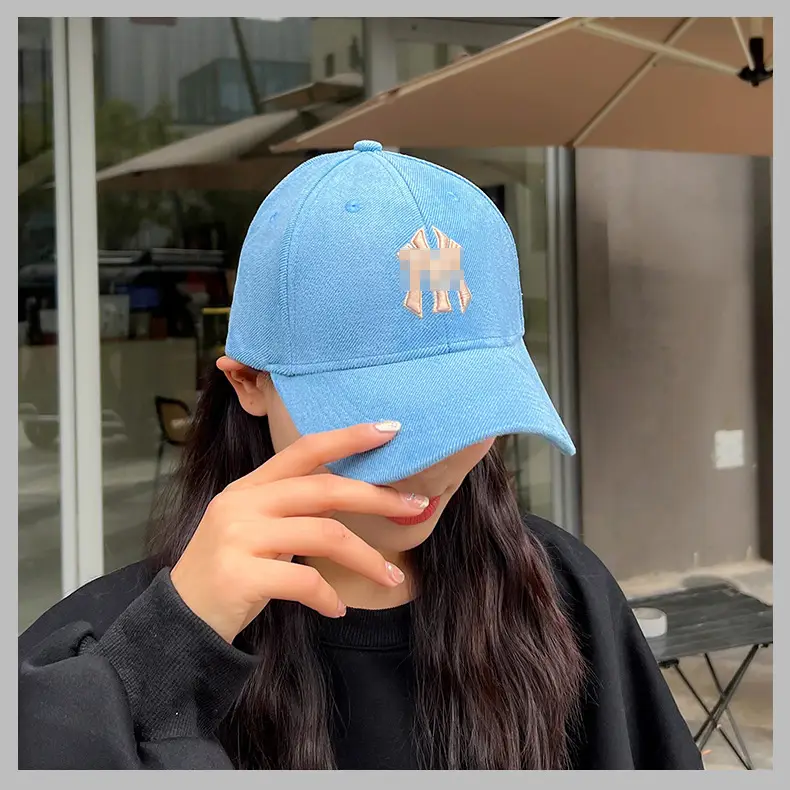 Korean Letter Embroidered Baseball Cap for Women — feature 23