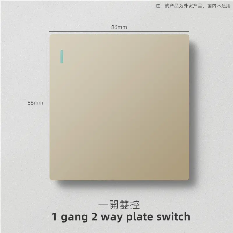British standard gold switch socket an open 13A socket multi-function five-hole USB European French socket 2 5A switch