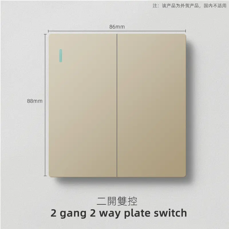 British standard gold switch socket an open 13A socket multi-function five-hole USB European French socket 2 5A switch