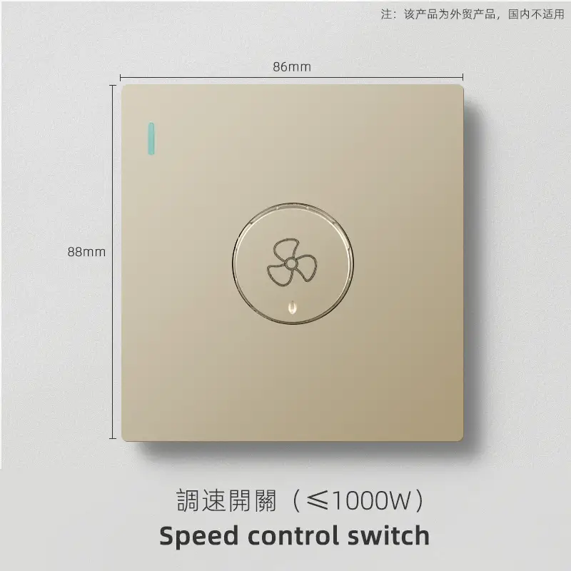 British standard gold switch socket an open 13A socket multi-function five-hole USB European French socket 2 5A switch
