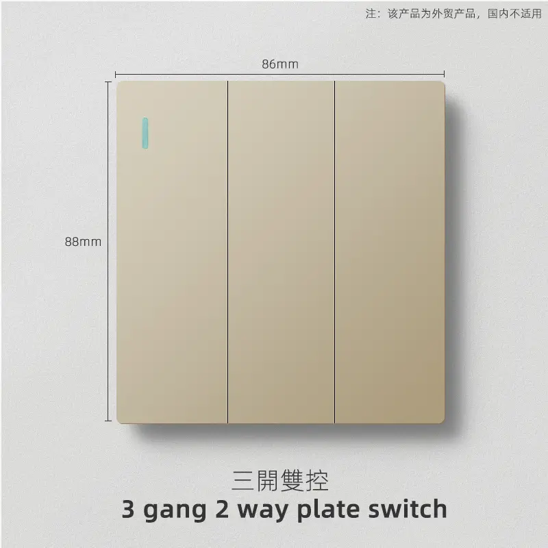 British standard gold switch socket an open 13A socket multi-function five-hole USB European French socket 2 5A switch