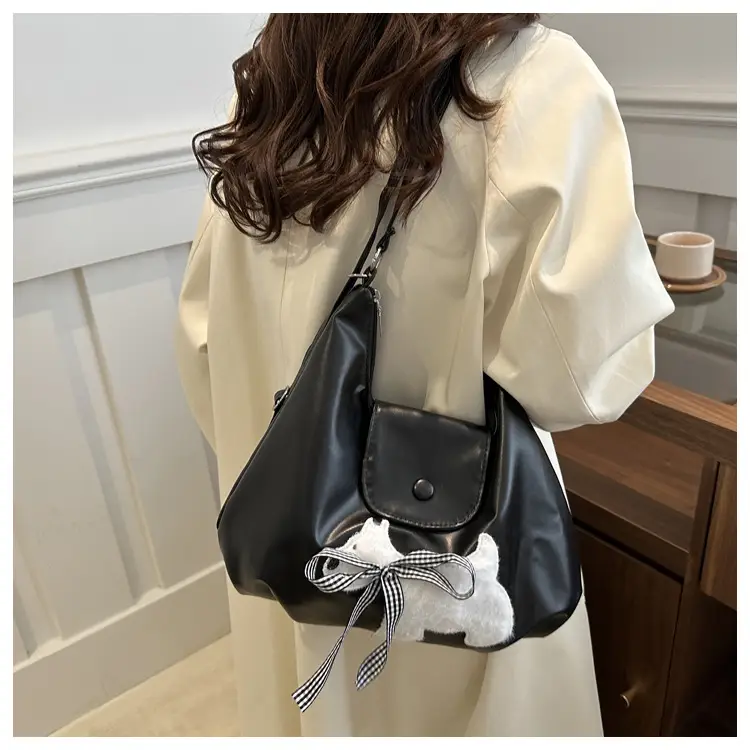 Women's Retro Crossbody Bag Brown Large Capacity — feature 14