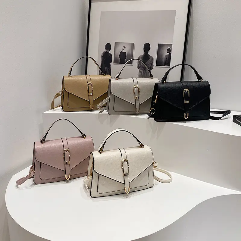 Vintage 2024 Women's Small Square Bag Belt Crossbody - Image 9