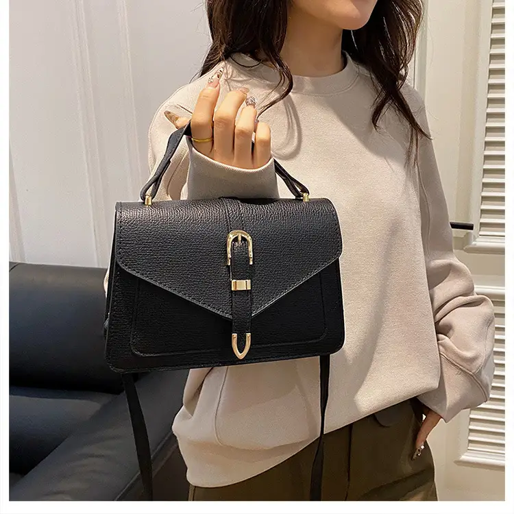 Vintage 2024 Women's Small Square Bag Belt Crossbody — feature 10