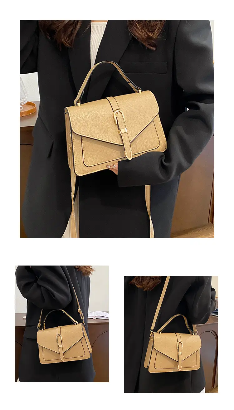 Vintage 2024 Women's Small Square Bag Belt Crossbody — feature 20