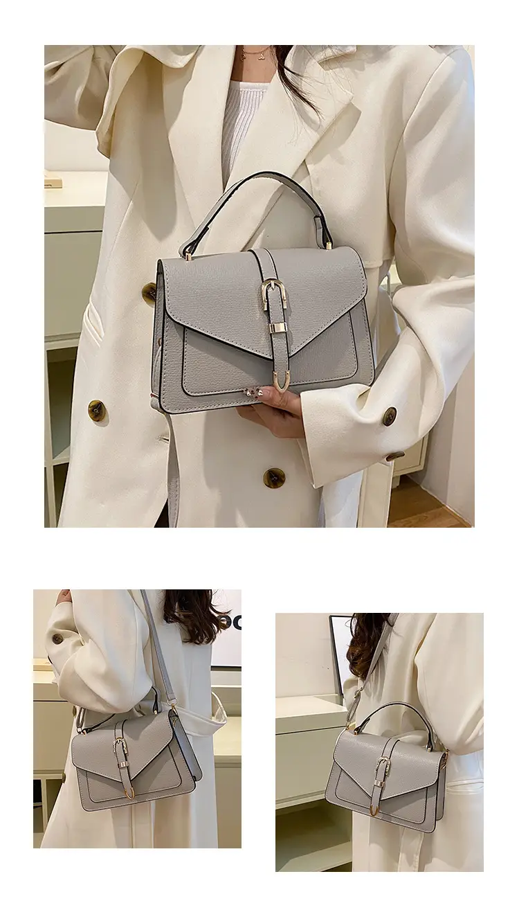 Vintage 2024 Women's Small Square Bag Belt Crossbody — feature 22