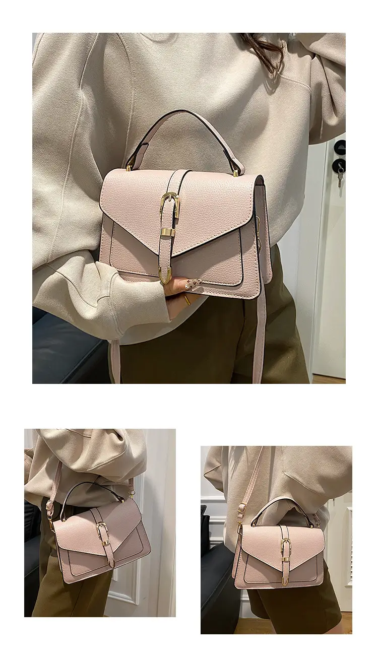 Vintage 2024 Women's Small Square Bag Belt Crossbody — feature 23