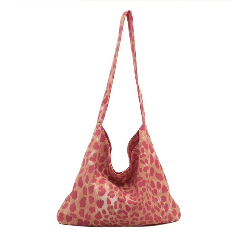 Leopard Print Large Shoulder Bag for Women - Image 8
