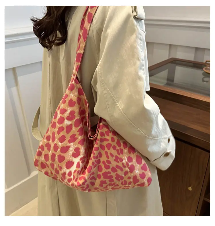 Leopard Print Large Shoulder Bag for Women — feature 16