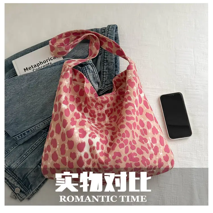 Leopard Print Large Shoulder Bag for Women — feature 8