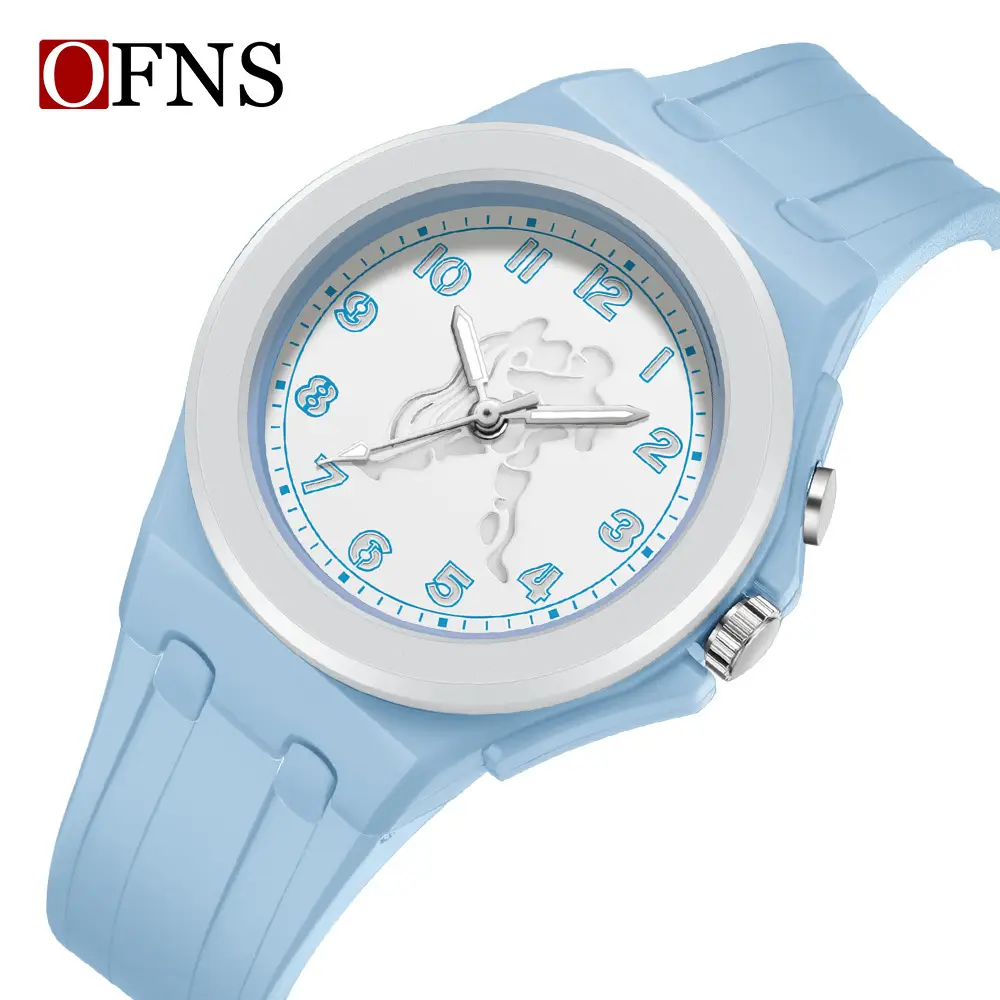 Ofns Blue Sports Waterproof Kids Watch - Image 11