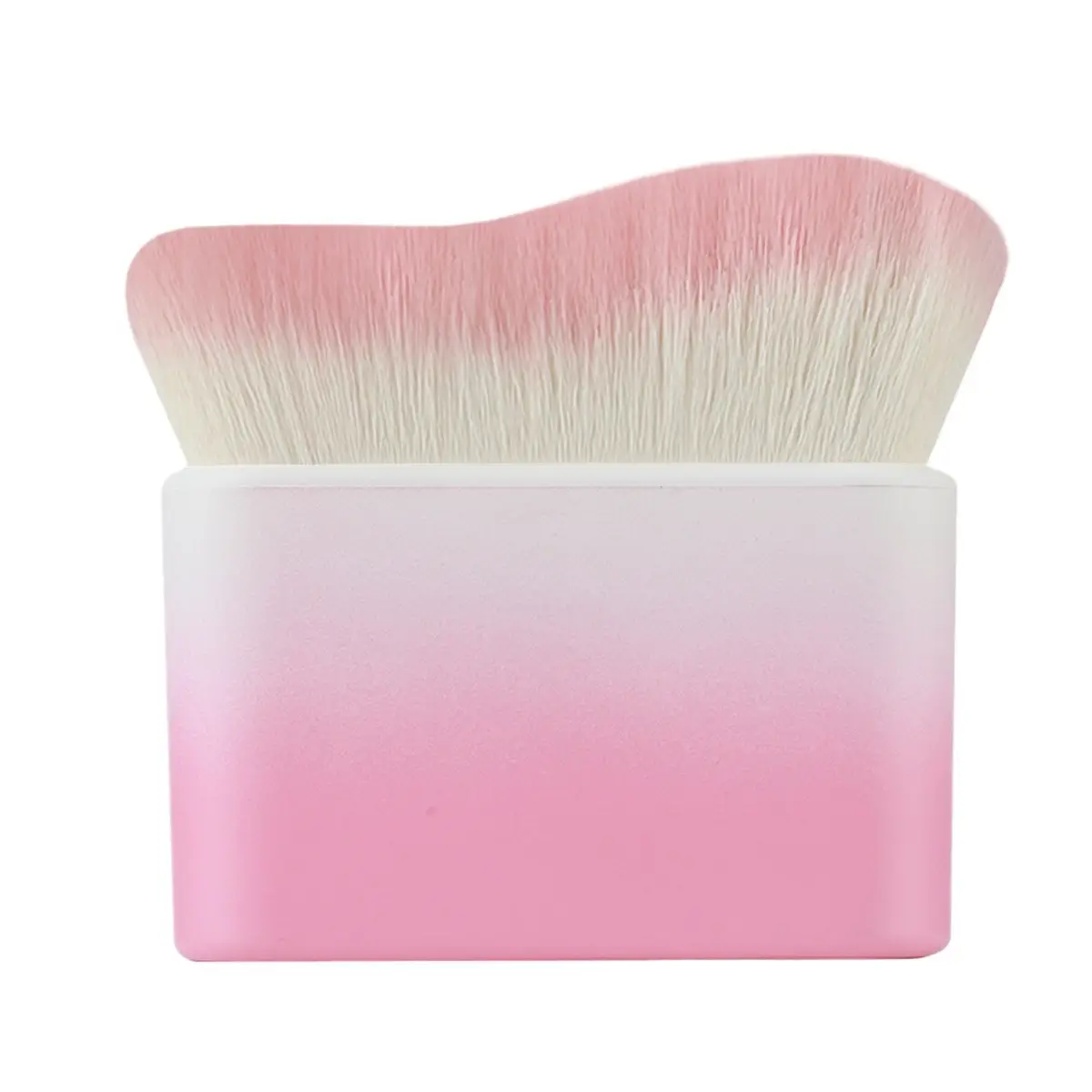 Pink Gradient Hair Brush for Makeup Foundation & BB Cream - Image 9