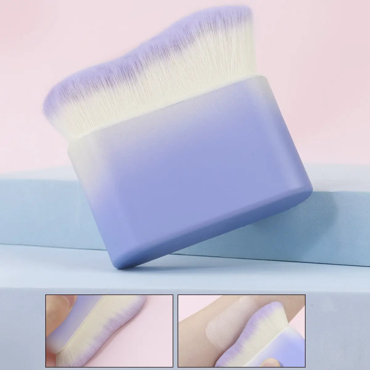 Pink Gradient Hair Brush for Makeup Foundation & BB Cream β feature 15