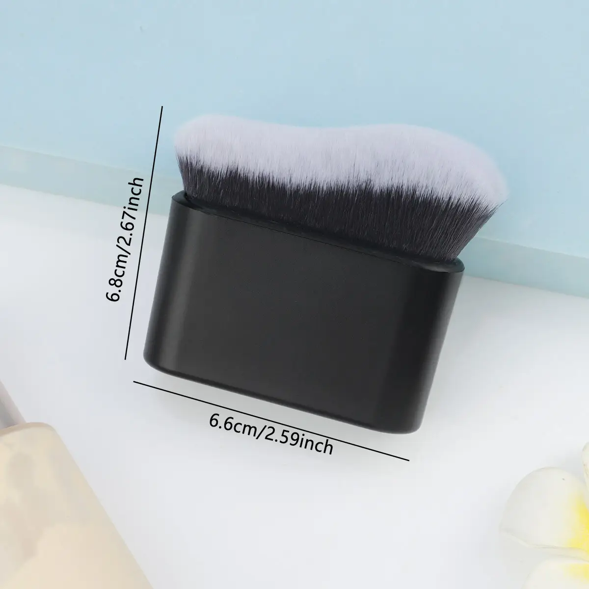 Pink Gradient Hair Brush for Makeup Foundation & BB Cream β feature 18