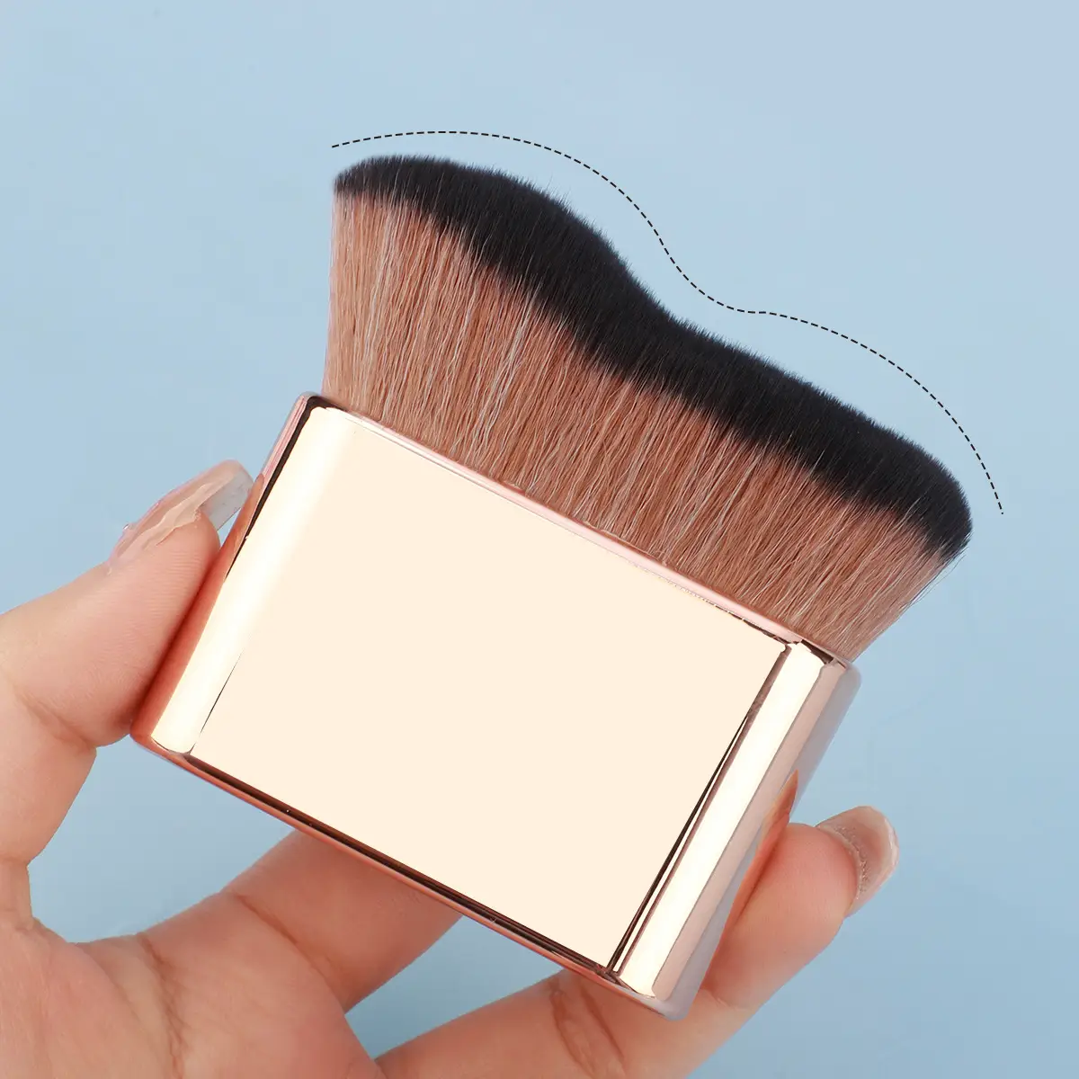Pink Gradient Hair Brush for Makeup Foundation & BB Cream β feature 27