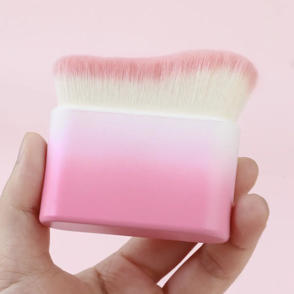 Pink Gradient Hair Brush for Makeup Foundation & BB Cream β feature 8
