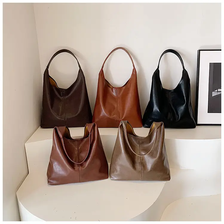 Large Capacity Leather Shoulder Bag for Women — feature 10