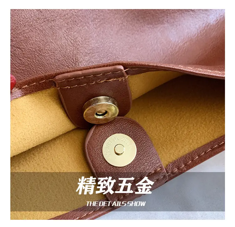 Large Capacity Leather Shoulder Bag for Women — feature 12