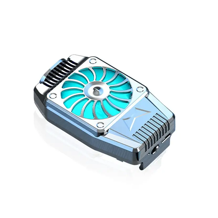 H15 Phone Radiator Air Cooling Back Clip Gadget Black - Image 7