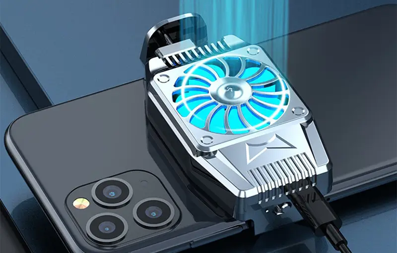 H15 Phone Radiator Air Cooling Back Clip Gadget Black — feature 5